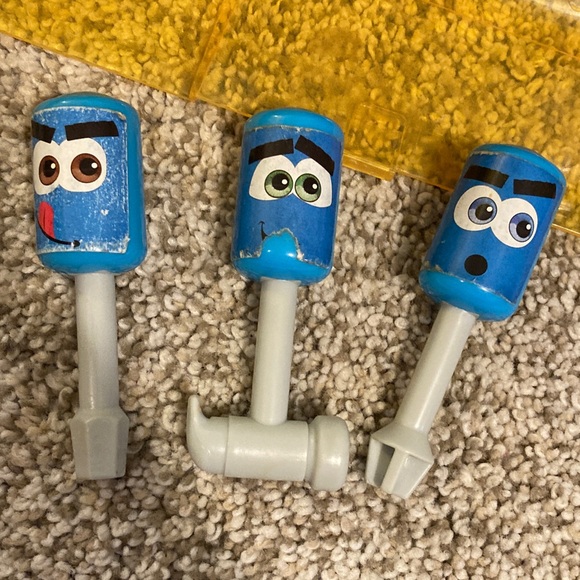 CAT Yellow Contruction Tools Truck Toy - Picture 3 of 6